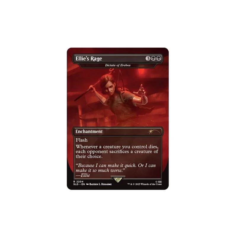 Magic the Gathering Secret Lair x PlayStation (The Last of Us: Part II) NON FOIL - English
